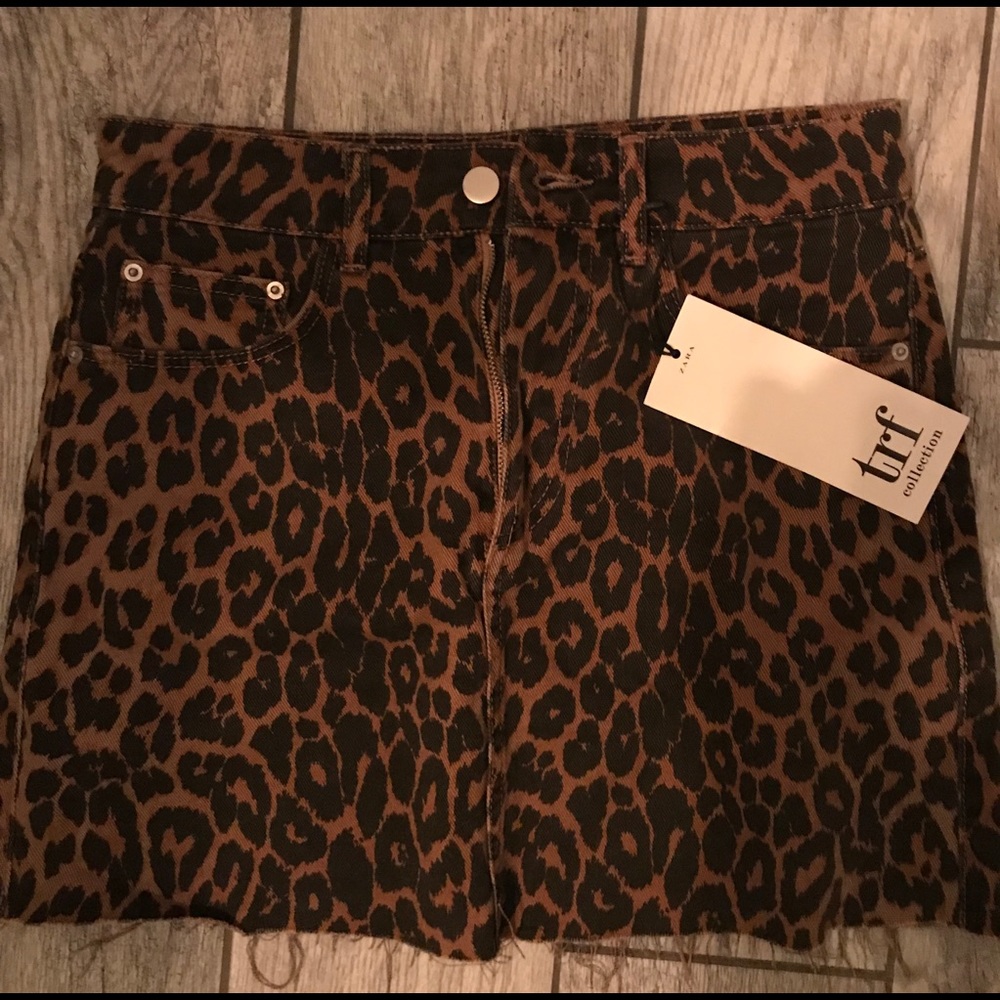 Zara Cheetah Skirt